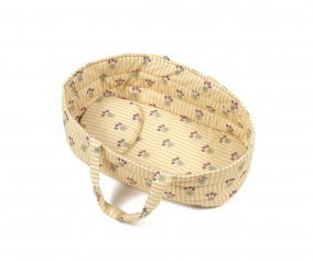 Capazo y Almohada para Muecos Daisy Flowers