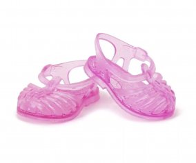 Cangrejeras Sun para Muecas Gordis Rosa Glitter