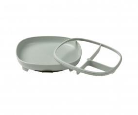 Plato 2 en 1 con Ventosa y Compartimentos Extrables Sage