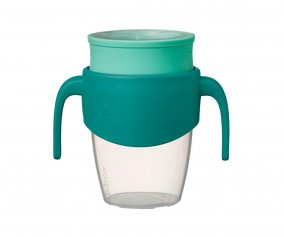 Taza Aprendizaje 360 con Cierre Hermtico y Asas Emerald Forest