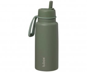 Botella Trmica con Boquilla Plegable y Asa 1L Olive