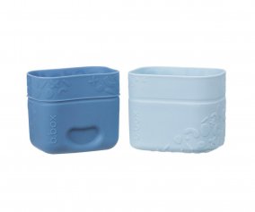 Set Vasitos Snack de Silicona B.Box Ocean