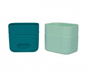 Set Vasitos Snack de Silicona B.Box Sage