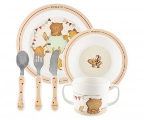 Set de Vajilla Mister O'Lui & Friends Beige