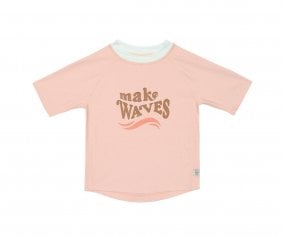 Camiseta Proteccin Solar Manga Corta Waves Peach