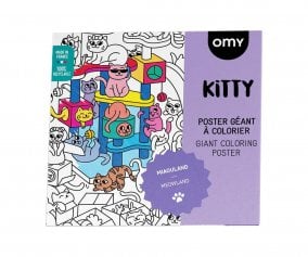 Pster XL Kitty Para Colorear