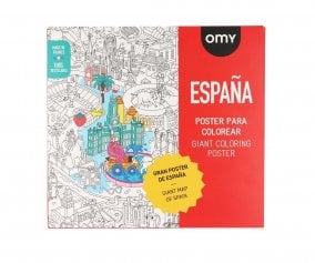 Pster XL Espaa Para Colorear