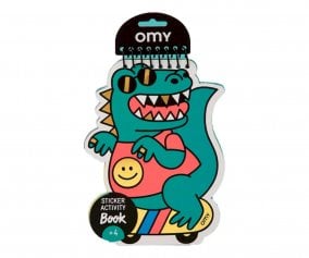 Libro de Actividades con Pegatinas Dino