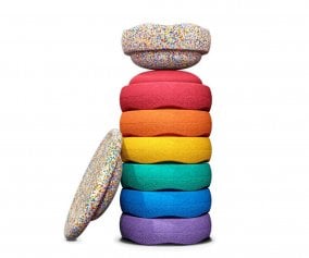 Stapelstein Set Rainbow Complete Classic