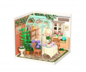 Modellino Miniatura Bloomimg Tea Garden Rolife Super Creator