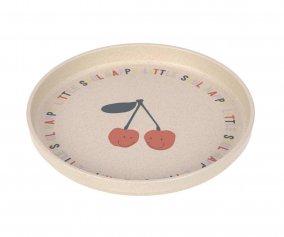 Plato Antideslizante Eco Happy Fruits Cherry