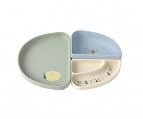 Set 3 Platos Silicona Happy Fruits Lemon