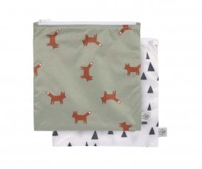 2 Porta Alimentos Little Forest Fox