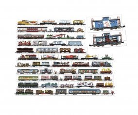 Puzzle Mix and Match Trains