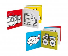 Livro para colorir de veculos Looong