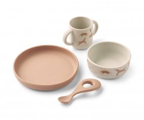 Vaisselle en Silicone Vivi Dream/Ecru 
