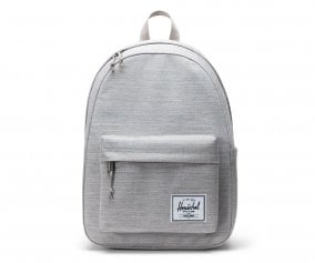 Mochila Herschel Classic Light Grey Crosshatch Personalizable