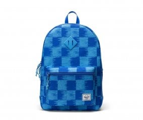 Mochila Herschel Heritage Youth Check Yourself Dazzling Blue Personalizable