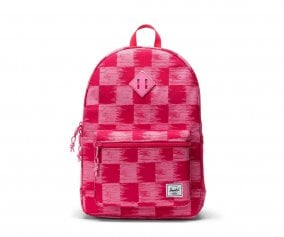 Mochila Herschel Heritage Youth Check Yourself Raspberry Personalizable