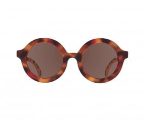 Gafas de Sol Flexibles (3-5aos) Euro Round Amber Lenses Classic Tortoise