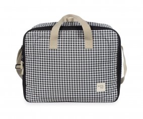 Maleta I Love Vichy Negro