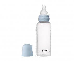 Biberon Plastica BIBS Silicone Baby Blue 270ml