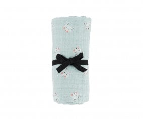 Mussola M Bianca Teddy Blush Blue