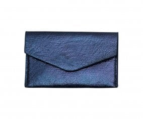 Monedero Metalizado Smile Navy