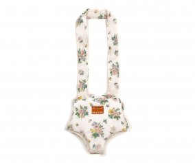 Mochila Portabeb Pink Spring por Emile & Ida para Muecos