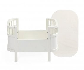 Cuna Sebra para Muecas Classic White