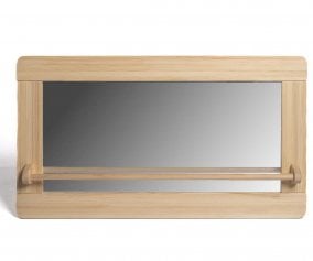 Specchio Montessori Grande con Barra in Legno