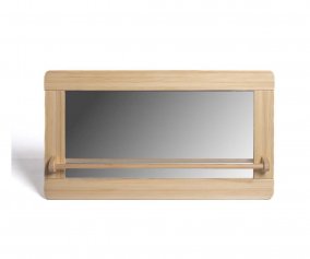 Specchio Montessori Piccolo con Barra in Legno