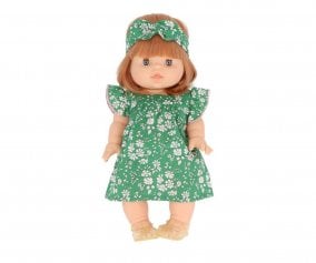 Mueco Gordis Capucine con Vestido con Diadema Ida y Cangrejeras Glitter