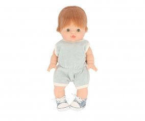 Mueco Gordis Raphael con Mono Ins Th Vert y Komvers Denim