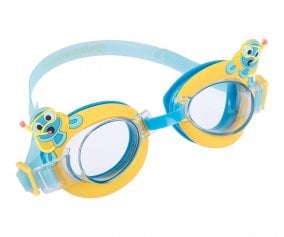 Gafas de Natacin Junior Cartoon Kids Moko Amarillo