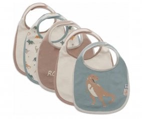 Pacote de 5 babetes Roarsome 
