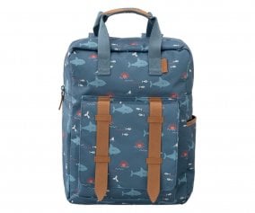 Mochila Colegio Fresk Grande Shark  Personalizvel