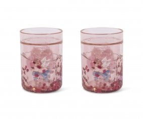 Pack 2 Vasos Glitter Over Rainbow